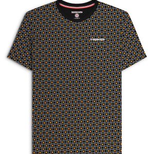 Geo Target T Shirt Black