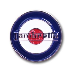 Lambretta Target Pin Badge