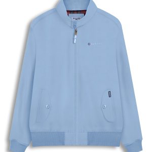 Powder Blue Harrington Jacket