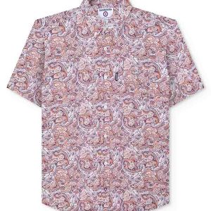 Rust Paisley Shirt