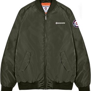 Ma1 Badge Jacket Khaki