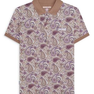 Paisley Polo Woodsmoke