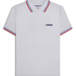 Twin Tipped Grey Blue Polo