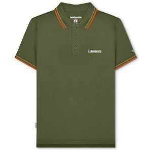 Twin Tipped Orange Khaki Polo